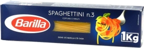 Макароны Barilla № 003 Спагетти малые Spaghettini 1 кг Макароны Barilla № 003 Спагетти малые Spaghettini 1 кг