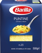 Макароны Barilla № 023 Зёрна Puntine 500 г Макароны Barilla № 023 Зёрна Puntine 500 г