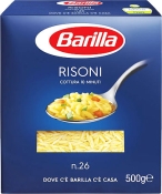 Макароны Barilla № 026 Рис Risoni 500 г Макароны Barilla № 026 Рис Risoni 500 г