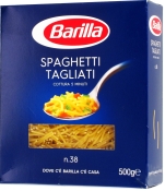 Макароны Barilla № 038 Спагетти Таглиати Tagliati 500 г Макароны Barilla № 038 Спагетти Таглиати Tagliati 500 г