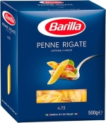 Макароны Barilla № 073 Перья Ребро Penne Rigate 500 г Макароны Barilla № 073 Перья Ребро Penne Rigate 500 г