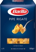 Макароны Barilla № 091 Миньоны Pipe Rigate 500г Макароны Barilla № 091 Миньоны Pipe Rigate 500г