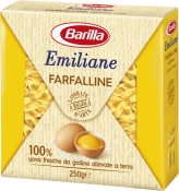 Макароны Barilla № 114 Бабочки малые Emiliane Farfalline 250 г Макароны Barilla № 114 Бабочки малые Emiliane Farfalline 250 г