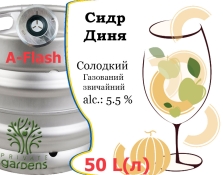 Сидр Private Gardens Дыня разливной Melon Cider Приватные Сады алк. 5,5 % кег 50 л Сидр Private Gardens Дыня разливной Melon Cider Приватные Сады алк. 5,5 % кег 50 л