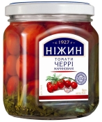 Томаты маринованные Черри Нежин 450 г Томаты маринованные Черри Нежин 450 г