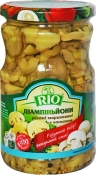 Шампиньоны RIO резаные маринованные с чесноком 690 г стекло Шампиньоны RIO резаные маринованные с чесноком 690 г стекло