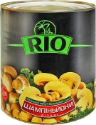 Шампиньоны RIO резаные 3100 мл ж/б Шампиньоны RIO резаные 3100 мл ж/б