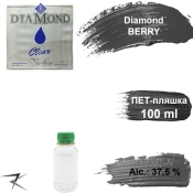 Горілка 37,5 % малинова Diamond BERRY розливна 100 мл